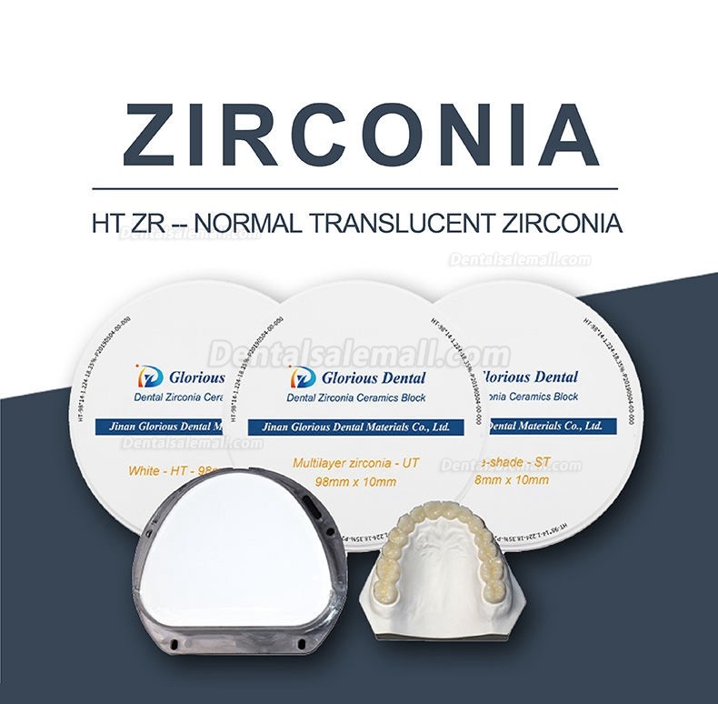 Zirconia Block PMMA Milling Burs Mololayer HT for Amann Girabbach system D shadpe 1350MPA